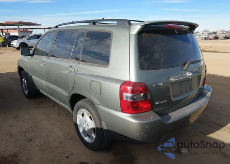 2004 Toyota Highlander Limited V6 from USA, damaged, VIN JTEEP21A540030018